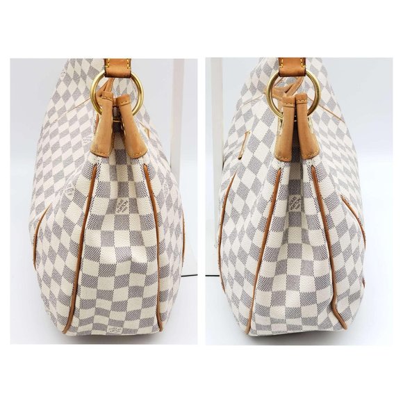 100% Authentic Louis Vuitton Galliera PM Damier Azur Hobo Bag - Picture 3 of 16